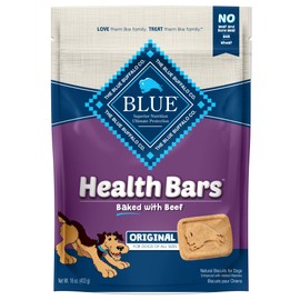 Blue Buffalo Health Bars Natural Crunchy Dog Treats Biscuits