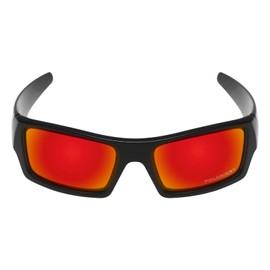 Mryok Replacement Lenses for Oakley Gascan - Options, Anti-seawater Corrosion Polarised - Fire Red