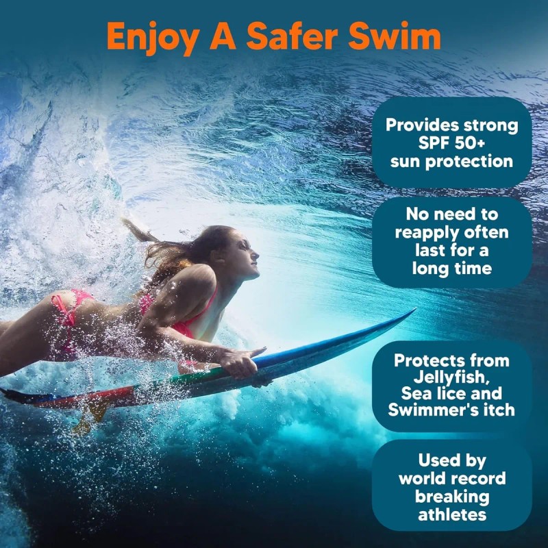 Safe Sea Protector Solar Bloqueo Picaduras Medusas