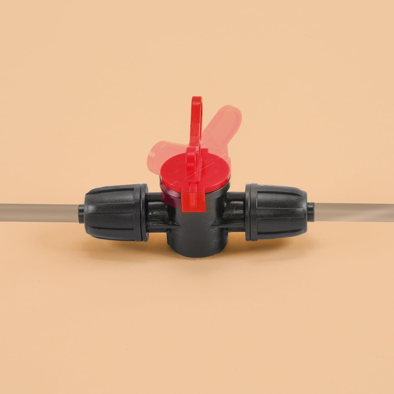 Esotec Bypass Line 8 mm with Ball Head Valve, Allows