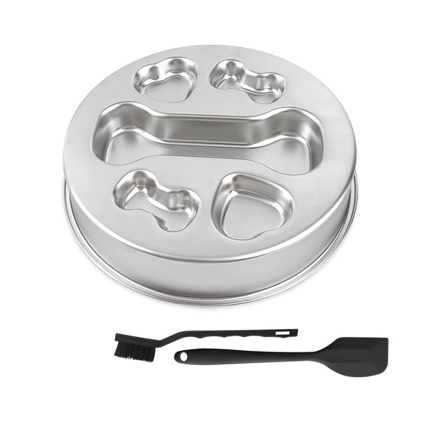 ZUFECY Slow Feeder Dog Bowls, Stainless Steel Slow Feed Bowl