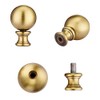 Canomo 2 Packs Metal Ball Lamp Finials Convertible Lamp Decoration