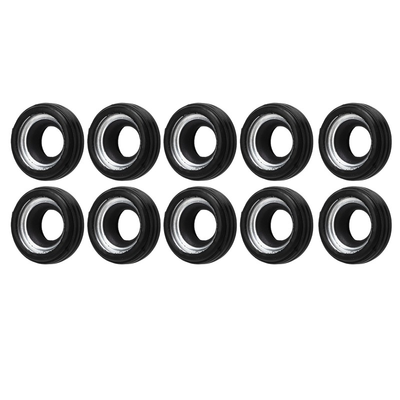 10 Pcs AC Compressor Shaft Seal Rubber Strong Sealing Air