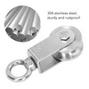 2PCS Cable Pulley Wheels 360 Degree Rotation Stainless Steel Pulley