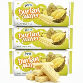 Jans Durian Wafers (5.3 oz - Pack of 3)