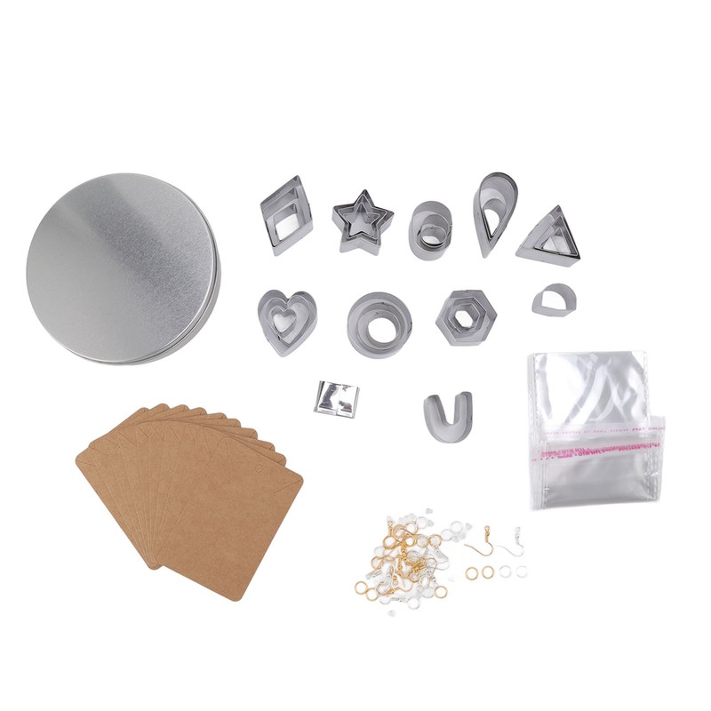 127pcs Polymer Clay Cutters Set Stainless Steel DIY Handcraft Polymer