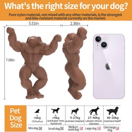 CHONGTA Dog Chew Toys for Aggressive Chewers,Best Indestructible Dog Toys,Dog Toys to Keep Them Busy,Large/Tough Dog Toys Dog Bone for Medium/Large Dogs Breed