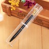 Lesnala 20Pcs Acrylic Clear Pen Gift Box Plastic Single Bulk