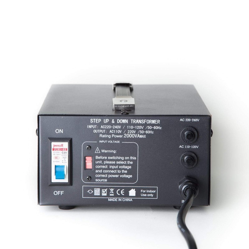 ELC T Series 2000 Watt Voltage Converter Transformer - Step