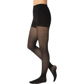 ITEM m6 - Shape Tights with Compression for Women, 25 Denier, Soft Compression, Size S, Black, black, S