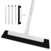 Newthinking Foam Floor Squeegee Long Handle, Wet Room Squeegee Floor