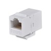 Conwork Ethernet & Coax Wall Plate - Cat6 Coax Keystone