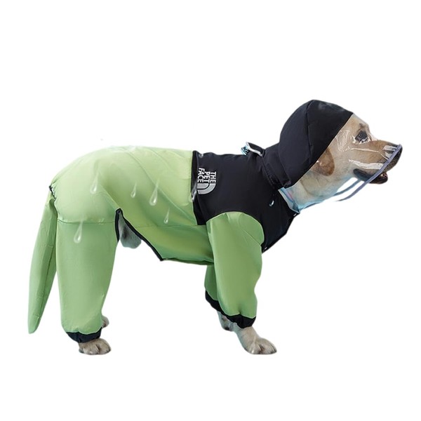 Muadress Raincoat for Dogs, For Medium and Large Dogs, Fully
