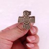 Aztec Spirit Bird Symbol Indigenous Mexico Mexican Empire Mayan 1.2"