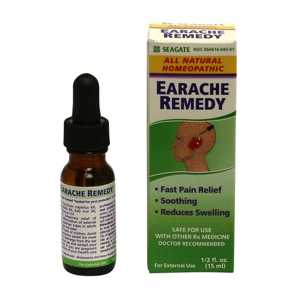 Seagate Products Homeopathic Olive Leaf Extract Earache Remedy 0.5 oz