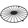 KADAX Brushed Stainless Steel Trivet 20cm Diameter Round Pan Coaster