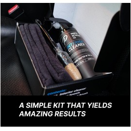 Interior Car Cleaning Kit - Professional Auto Detailing Supplies with Brush for Complete Vehicle Interior Detailing - Car Interior Cleaner Kit for Deep Cleaning. Car Detailing Interior Detailing Kit.