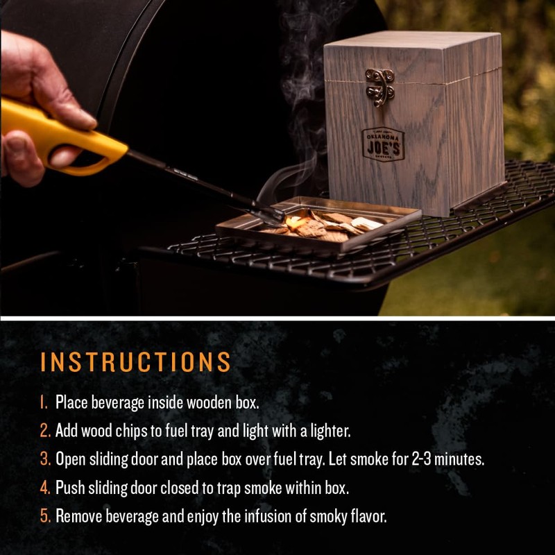 Oklahoma Joe's® Cocktail Smoking Box - 7678088R06