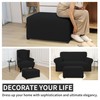 Easy-Going 100% Dual Waterproof Stretch Ottoman Cover 30x30x15inch Square Folding
