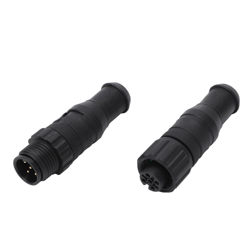 2PCS Marine for NMEA 2000 Terminators M12 Male Female 5