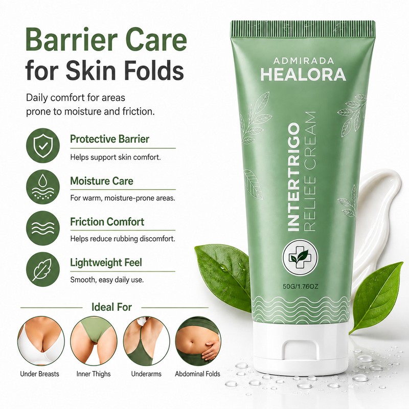 Admirada Healora Intertrigo Cream - 2 Pack Intertrigo Relief Cream