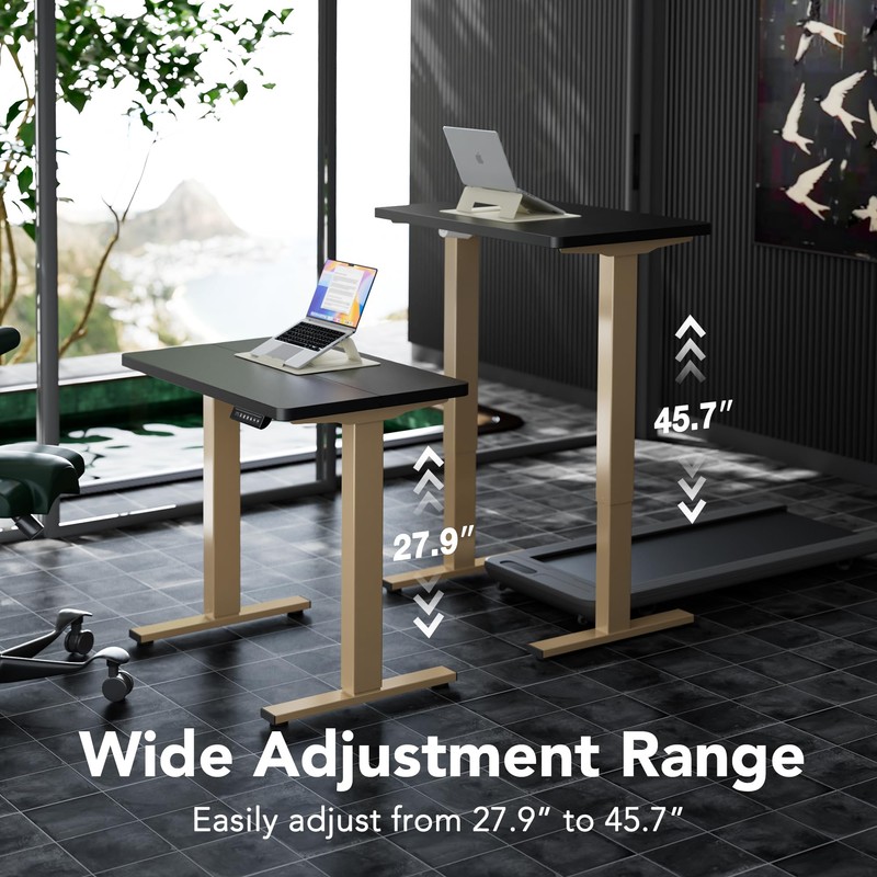 HUANUO 32 x 19 inch Electric Standing Desk Adjustable Height,