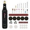Cordless Rotary Tool Detail Sander Grinder Small Grinding Pen Set