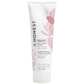 The Honest Company Gently Nourishing Face and Body Lotion, Sweet Almond, 8.5 Fluid Ounce