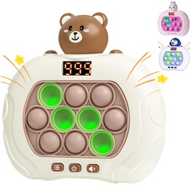 (Newly Released) Push-Pop Game, Electric, Glowing Up Educational Toy, 6 Modes, 999+ Levels, Screen Included, 4, 5, 6, 7 Years, Elementary School Students, Boys, Girls, Present, Focus Toy, Recommended