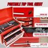 Torin 5-Drawer Rolling Tool Chest: Metal Tool Box with Wheels,