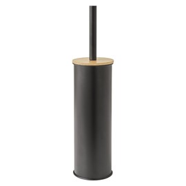 Gedy Kenta Spazzolino da Pavimento Nero Opaco Bamboo
