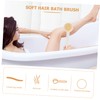SAFIGLE Bath Brush Back Scrubber with String Soft Bristle Body