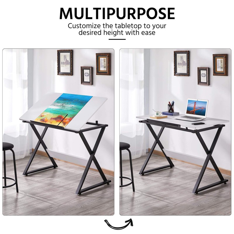 Yaheetech Drafting Table for Artists Art Desk Drawing Painting Studying