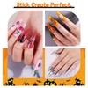 Halloween Nail Art Stickers Decals - 6 Sheets Pumpkin Ghost