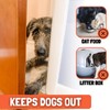 Door Buddy Adjustable Cat Door Prop – Dog Proof Cat