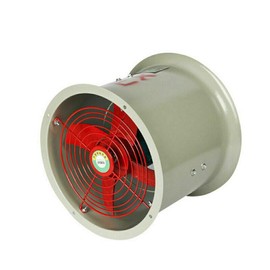 YIYIBYUS 110V 12" Pipe Spray Booth Paint Fumes Exhaust Fan Pipeline Exhaust Fan Explosion Proof Fan Axial Flow Fan 300mm 1450rpm