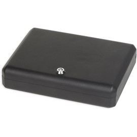 Bulldog Cases Large Personal Vault with Key Lock & Security Cable, (BD1128)