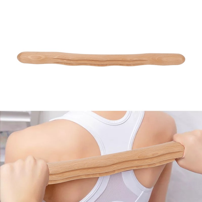 Body Lymphatic Massage Stick Relaxing Handheld Scraping Massage Stick for