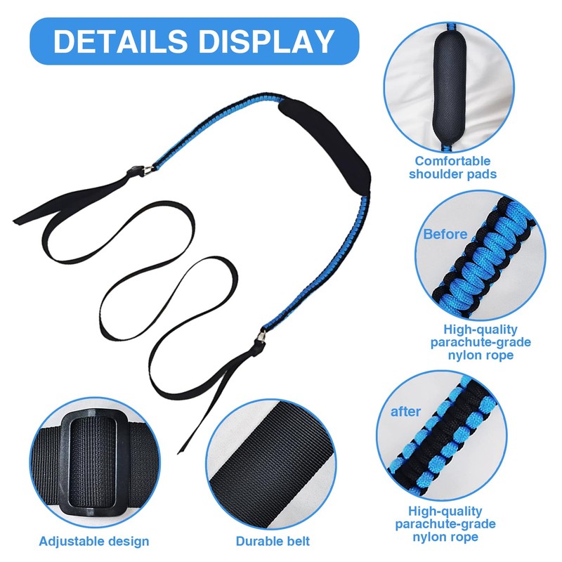 1PCS Cooler Shoulder Strap with Thickened Non‑Slip Pad Adjustable Length