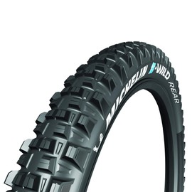 MICHELIN, E-Wild Rear, Tire, 27.5''x2.80, Folding, Tubeless Ready, E-Gum-X, GravityShield, 3x60TPI, Black