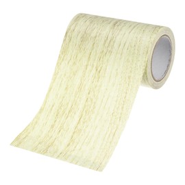 M METERXITY 1巻 木目修理テープ 3.15" x 15フィート 質感リアルな自己粘着性木製床テープ 接点ペーパー 家具/床/ホーム用 [ライトグレーパイン]