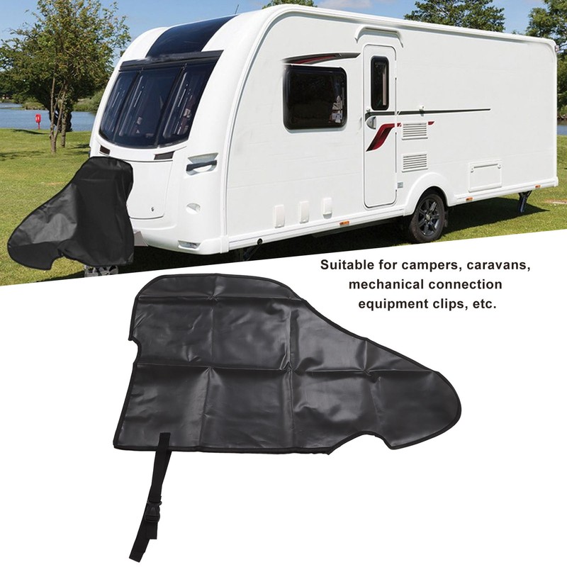 Caravan Towing Hitch Cover Waterproof Dustproof Sun Proof PVC Camper