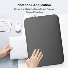 Laptop Protective Case with Zipper,Water Resistant Laptop Case Sleeve | Ultrabook Notebook Bag Case, Shockproof, Water-Resistant, Lightweight Buniq