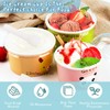 QIANAI Paper Disposable Ice Cream Bowls Ice Cream Cups with