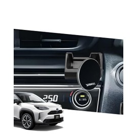 RFVBNKO [2026 Newest Yaris Cloth Smartphone Holder, Magnet, Strong Magnetic, Easy to Use, Toyota Yaris Cross Mobile Holder, 360° Rotation, One Hand Operation, Toyota Accessory