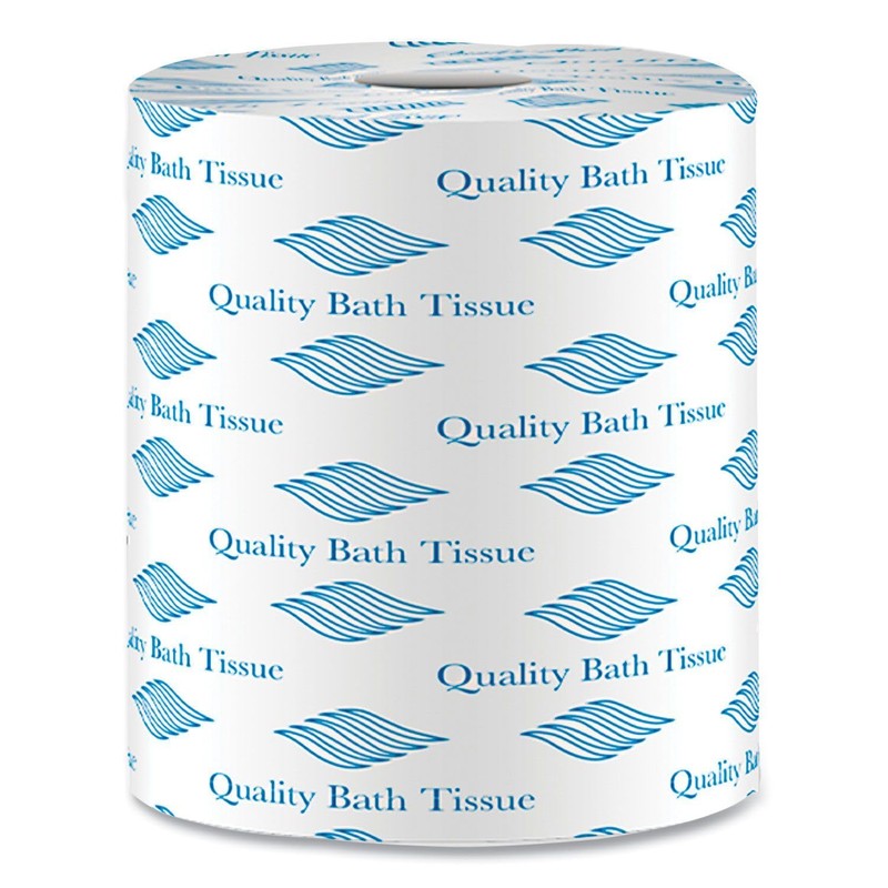 General Supply 500 Bath Tissue, 2-Ply, 500 Sheets Per Roll,