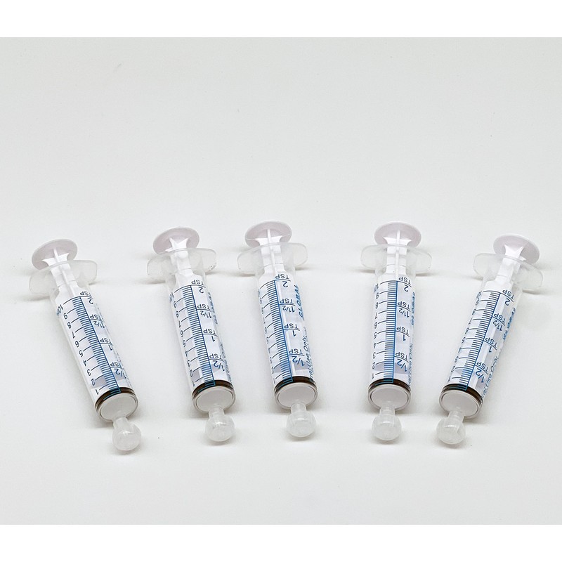10ML UltraFlo Oral Syringe with Cap - Eccentric Tip -