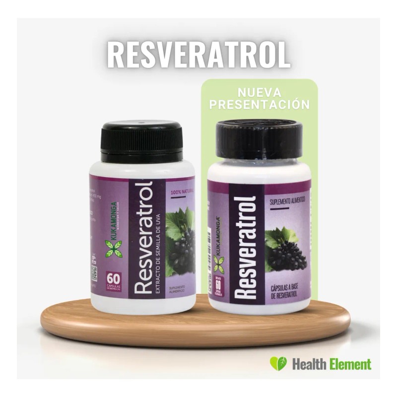 Kit Resveratrol Schisandra Complex Shatavari Ginseng Maca Sin Sabor