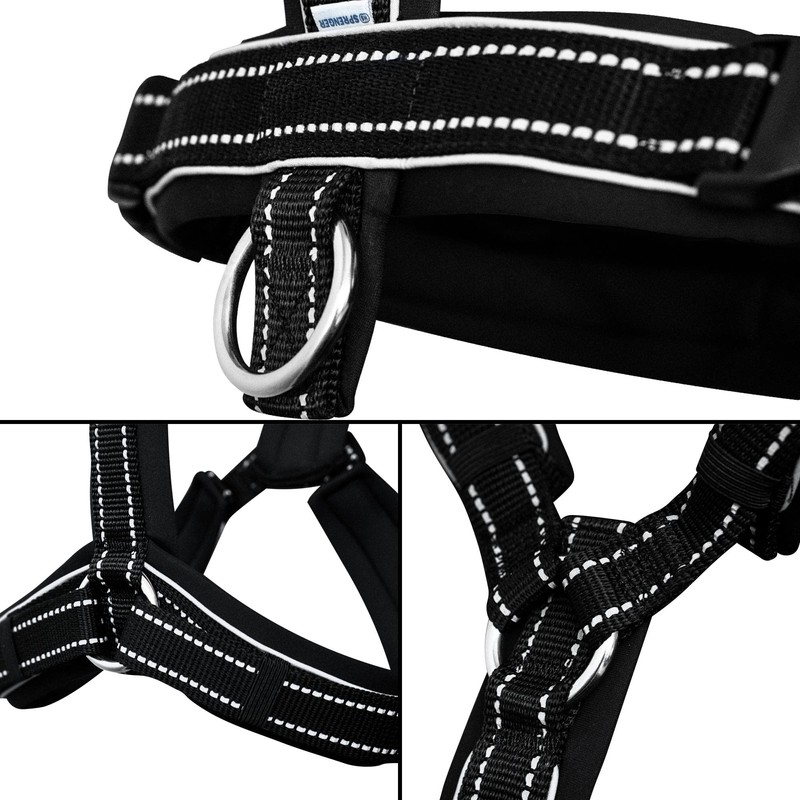 Sprenger Y-Harness Reflective, Padded with Soft Durable Neoprene, Gentle on