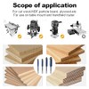 FivePears 4Pcs Flush Trim Router Bits Set 1/4 Inch Shank,